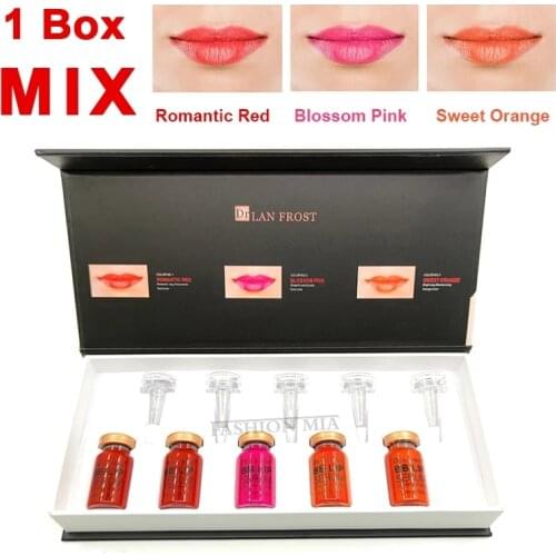 Korean Cosmetics BB Lip Glow Beginner Ampoule Kit 8ml Lip Gloss BB Cream Glow Serum For Lip Pigment Microneedle Dr Pen Treatment
