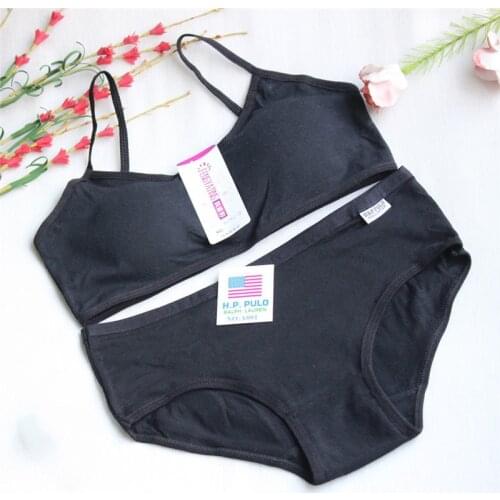 Training Bras Set for Girls Teenage Underwear Set Cotton Underwears for Girls Bra for Teens Children Bras Girl Underwear 8-16 Y