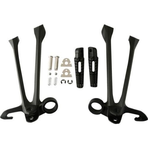 Motorcycle Rear Passenger Foot Pegs Footrest Bracket For Suzuki GSXR 1000 2009-2016