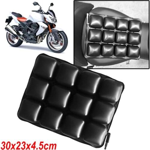 Motorcycle Air Seat Cushion Breathable Comfortable Inflatable Seat Pad Cover Shock Absorption Seat For Motorcycle Car