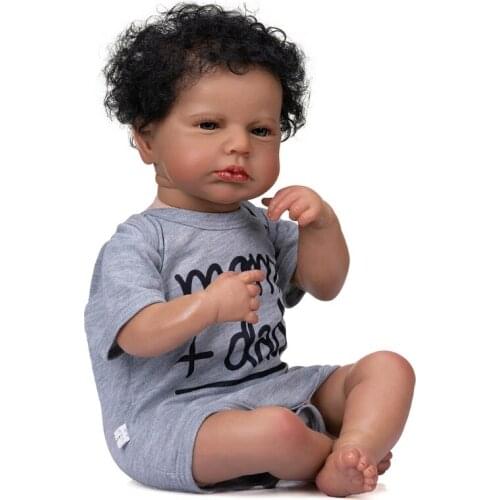 20" Realistic Baby Reborns Doll Closed /Opened Eyes Newborn Doll Lifelike Kids