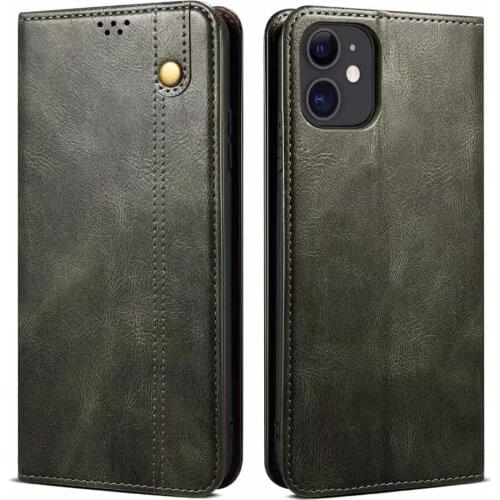 Luxury PU Leather Magnetic Flip Card Wallet Fundas Cover For iPhone13 iPhone 13 Mini Pro Max 13pro Case Coque Stand TPU Shell