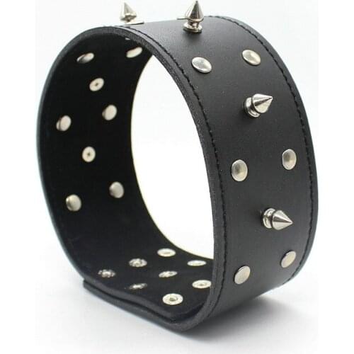 Adult Games Bdsm Sex Bondage Slave Neck Collar Rivet Neck Harness Bondage bdsm Collar Restraint Sex toys for women Sex Shop