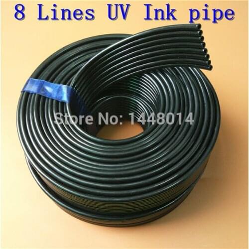 10M UV tube 4MMX3MM for bulk ink system/Printer Roland Mimaki Mutoh Zhongye Allwin Xuli Human Infinity SID ink pipe black
