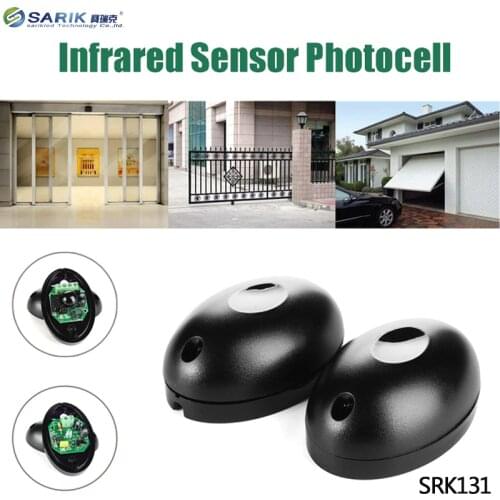 12V/24V Egg Shape Active Infrared Beam Sensor Barrier Detector With 2 photocells For Window Door Gate