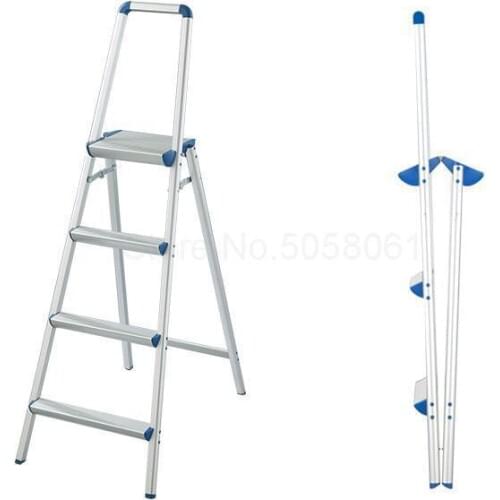 Aluminum alloy household ladder step ladder stool handrail safety ladder genuine guarantee
