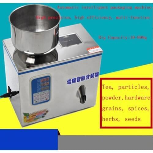 1pc 220V Medicinal powder packaging machine microcomputer automatic packer Tea granule tea leaf packer filling machine