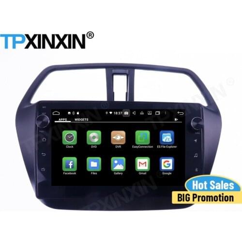 Carplay Car Radio 2 Din Stereo With Screen Control Android For Suzuki SX4 S-cross 2013 2014 2015 2016 2017 GPS Player Audio Unit
