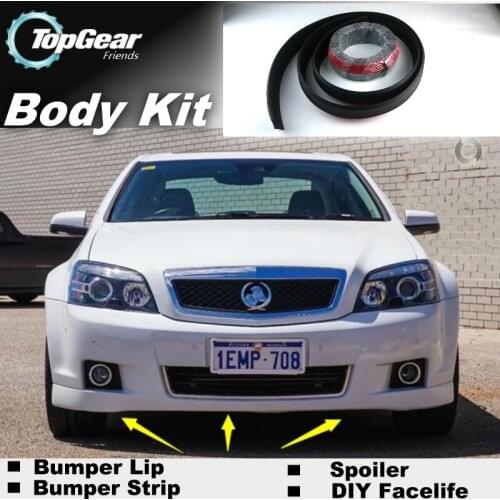 NOVOVISU Bumper Lip Lips For Holden Statesman Caprice WM WN / TopGear Shop Spoiler For Car Tuning / TOPGEAR Body Kit + Strip