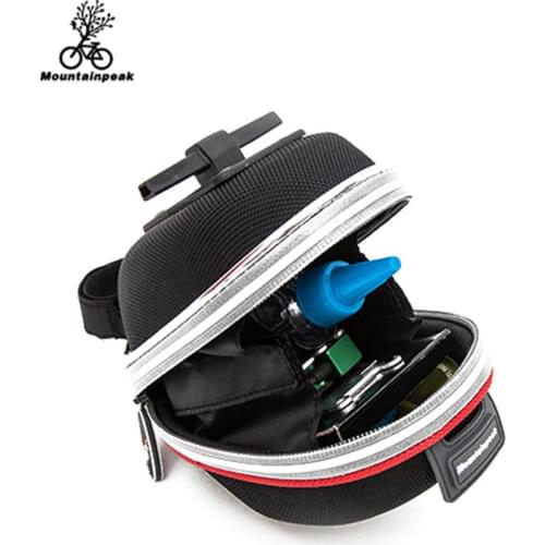 Mountainpeak 6 color pack waterproof bicycle tube kit the saddle back mountain bike saddle bag end charter bicycle accessories