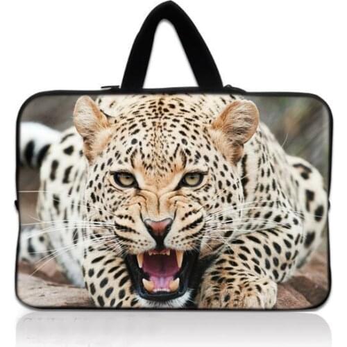 Leopard Laptop Bag for Macbook Air Pro 13 Case 13 14 15 15.6 inch Women Men Handbag for Dell Asus HP Acer Lenovo Huawei Sleeve