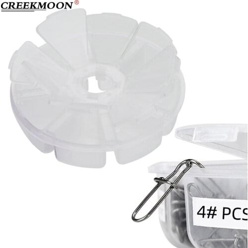 8 Grids Mini Lure Box for Sea Fishing Baits Hooks Storage Box Carp Rock Fishing Tackle Case Accessories 8 Compartments Box