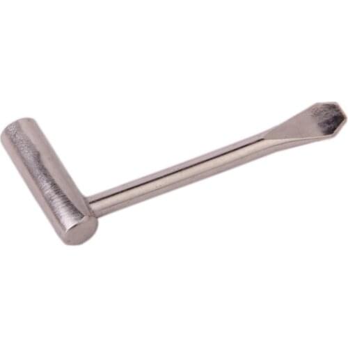 Set 2 Steel Key Tuning Fit 1/4" Hex Nut Wrench For Banjo Flat Mouth Screwdrive