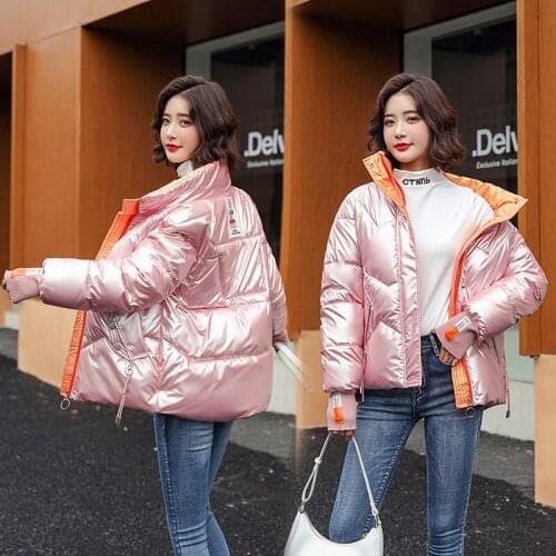 2021 New Winter Jacket High Quality stand-callor Coat Women Fashion Jackets Winter Warm Woman Clothing Casual Parkas