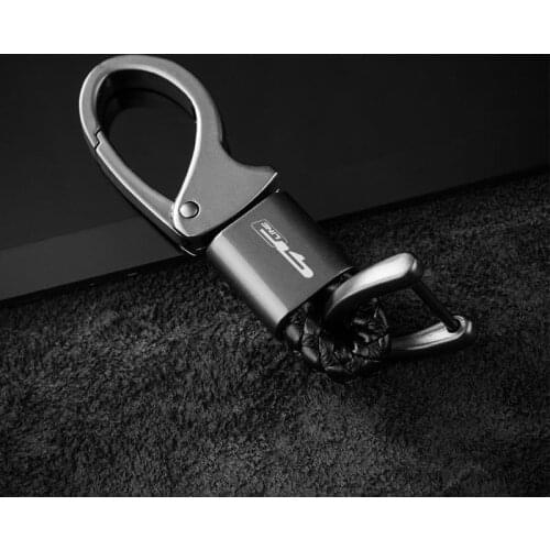 New metal Keychain Metal Alloy Buckle Waist Car Key Chain Key Chain for kia gt gtline GTINGER Car accessories