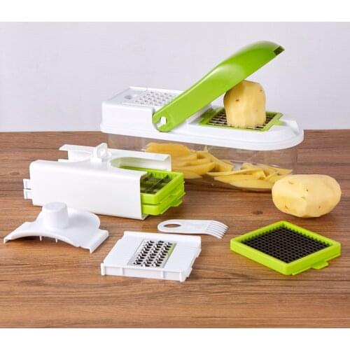 Vegetable Slicer Chopper Fruit Potato Carrot Peeler Grater Cutter Shredded Tool Kitchen Accessories Set Multifunctional