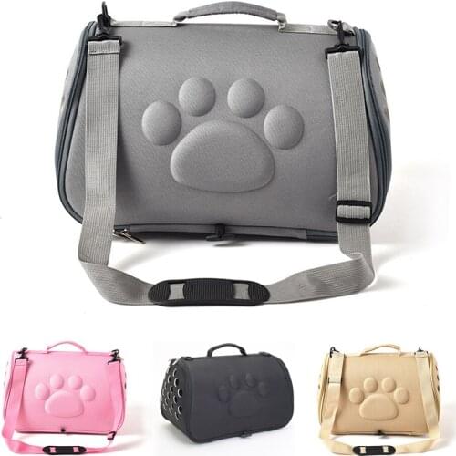 Portable Pet Cat Dog Bag Outdoor Travel Breathable Pet Space Backpack Diagonal Package Cage Puppy Dog Handbag Pet Carrier Bags