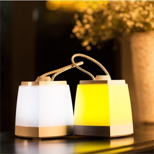 Portable Rechargeable LED Feeding light Hanging Wall lamp cylinder Emergency lights Adjustable Baby Sleep Lights Bedside Lamps