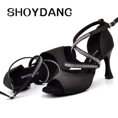SHOYDANC Dance Shoe Latin Woman Salsa Latin Dance Shoes Ladies Girl Tango/Ballroom Dancing Shoes Dance Sneakers Shoes for Latin