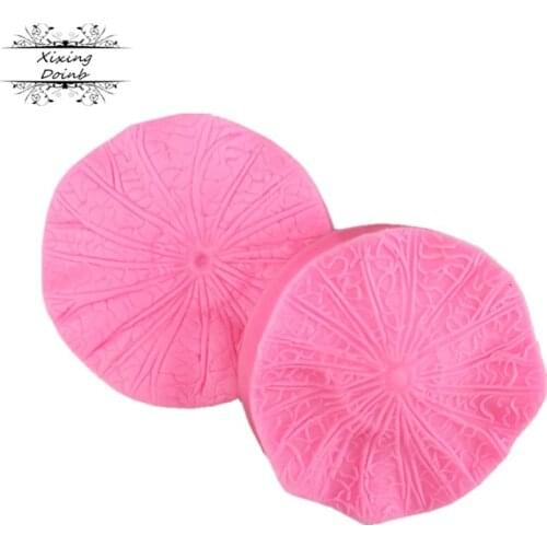 Lotus leaf silicone cake mold Kitchen Baking Chocolate Cake confectionery molds oven oven fudge accessories accessories