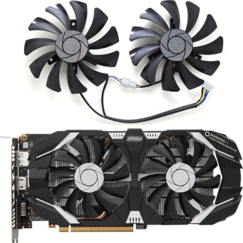 85MM HA9010H12F-Z 4Pin Cooler Fan Replacement For MSI GTX 1060 OC 6G GTX 960