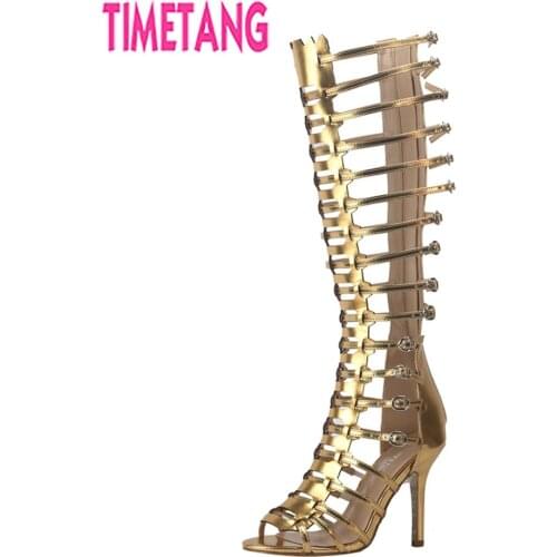 TIMETANG Womens High-heeled Shoes