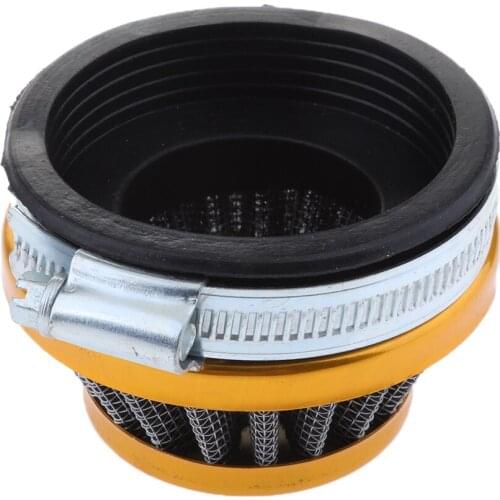 58mm Air Filter Yellow for Mini Moto Water Liquid Cooled Bike 39cc Minimoto