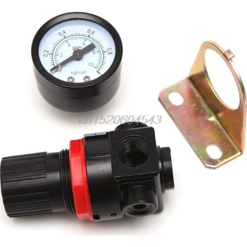 1Set AR-2000 G1/4'' Pneumatic Mini Air Pressure Regulator Control Compressor R11 Drop ship