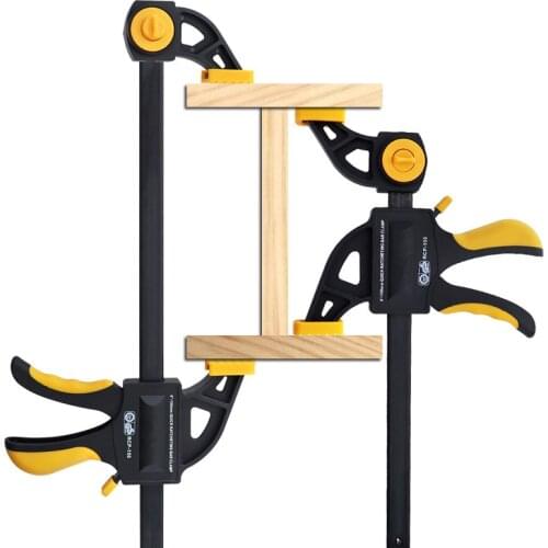 150mm 300mm Quick Ratchet F Clamp Heavy Duty Wood Working Work Bar Clamp Clip Kit Woodworking Reverse clamping