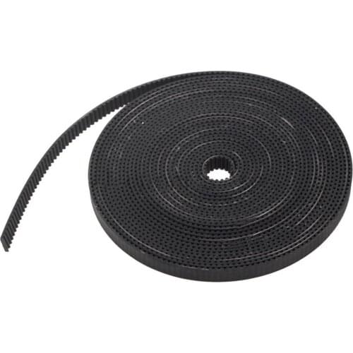 2m 2GT 6mm Rubber Pulley Timing Belt + 2pcs 20T Tooth 5mm Gear Pulley