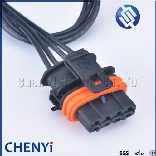 1 set TE 4 Pin female JPT Tyco AMP Auto Sealed Automotive Connector For MAP Sensor Ora 368162-1 With 15cm 18AWG wire Protective