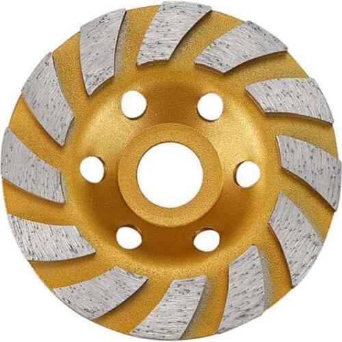 Promotion! 2PCS Diamond Grinding Disc Angle Grinder Polishing Pads Marble Cement Concrete Floor Grinding Wheel Bowl Grinding Pad