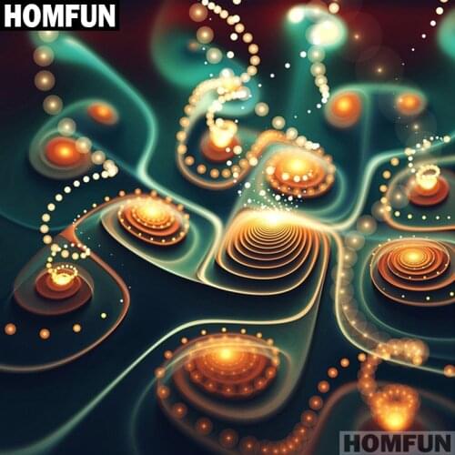 HOMFUN Diamond Painting Full Square/Round Diamond "Art flowers" Pattern Embroidery Cross Stitch 5D Rhinestone Painting A01066