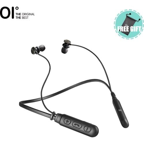 OI Bluetooth Music True Wireless Earbuds Wireless Bluetooth Earbuds Stereo Earphones IPX6 Waterproof 12H PlayTime-Black