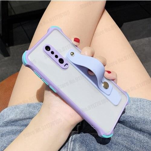 Wrist Strap Phone Case For Xiaomi POCO F3 M3 X3 NFC Mi 10S Matte Back Cover For Redmi K40 NOTE 10 PRO MAX Shockproof Phone Cover