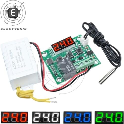 AC 110V-220V W1209 Digital Temp Thermostat Temperature Controller Thermoregulator Incubator Sensor Relay Switch -50-110C
