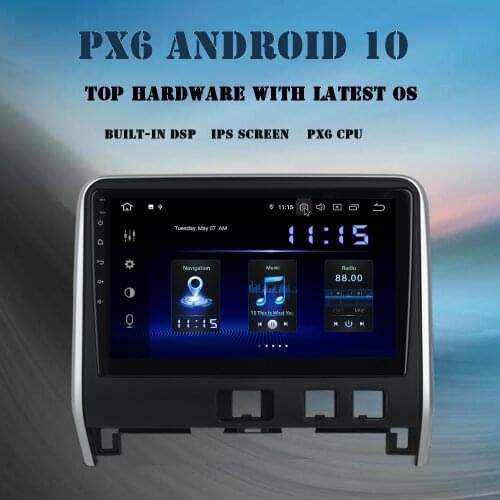 Dasaita 10.2" IPS Android 10.0 Car Radio for Nissan Serena C27 Head Unit GPS Navi DSP Multimedia Player 4GB RAM TDA7850 MAX10