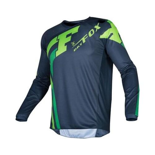 BATFOX Pro 2021 Enduro Downhill Mountain Bike Jerseys MX Motocross BMX Racing Jersey DH Long Sleeve Cycling Clothes MTB T-shirt