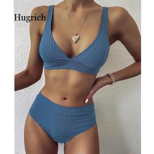 Hugrich Striped Swimwear