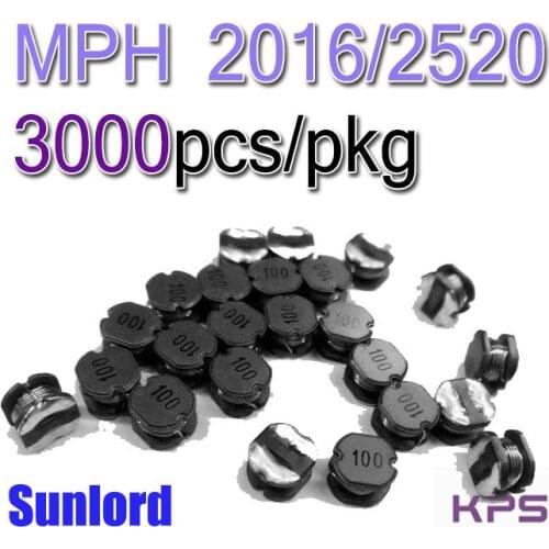 MPH 2016/2520 Multilayer Chip Power Inductor DVC 5G AI EMI 3C Phone HDD Computer Mobile Wearable DC converter