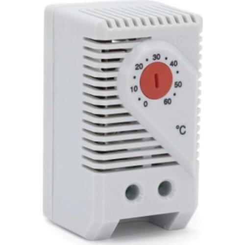 Normally Close NC normally open NO adjustable 0 to 60 degree Mini Thermostat Temperature Controller KTO011 KTS001 Thermostat