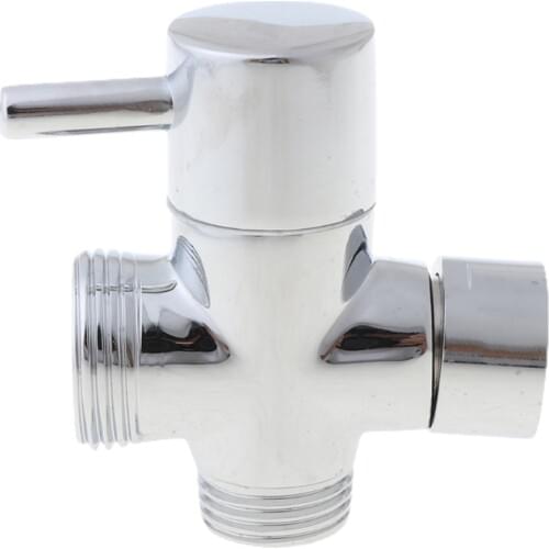 New T-adapter 3 Ways Valve For Diverter Bath Toilet Bidet Sprayer Shower Head L4MB