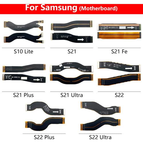 Main Board Flex Cable For Samsung S21 Plus S21 Ultra Connect Mainboard To LCD Screen Ribbon