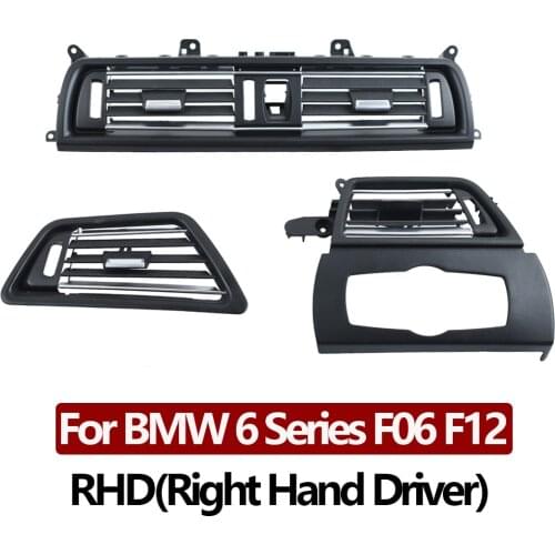 RHD Front Console Fresh Air Vent Grille Outlet Panel For BMW 6 Series F06 F12 F13 630 635 640 645 650 2011-2018