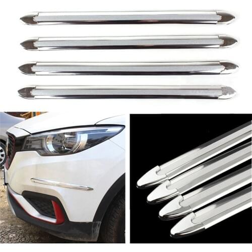 Car Bumper Strips Black Bumper Scratch Protective Trim Bar Protection Car Edge Anti-collision Auto Corner Guard Strip