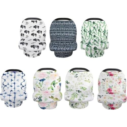 Nursing Breastfeeding Privacy Wrap Towel Baby Scarf Infant Stroller Sunshade Cover 24BE