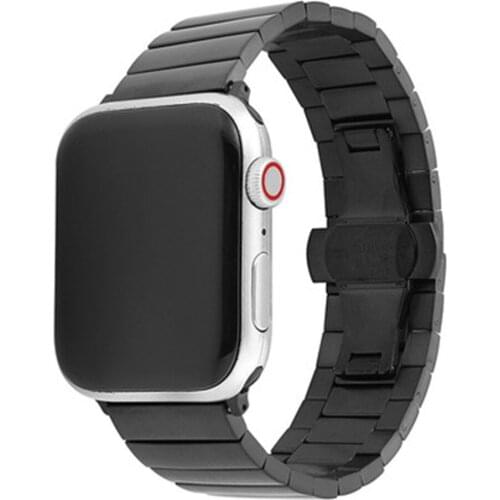 For apple watch band Series 6 se 44mm 40mm Stainless Steel bands for iwatch strap 5 4 3 men and women sports Bracelet 38mm 42mm