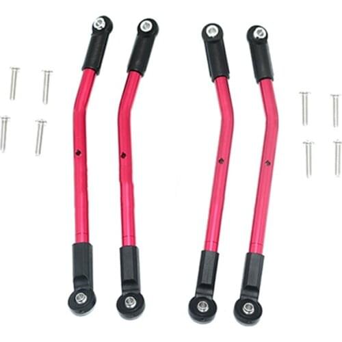 Aluminum Alloy Tie Rod Pull Rod Adjustable Buckle Suspension Links for HPI VENTURE 116564 RC Car