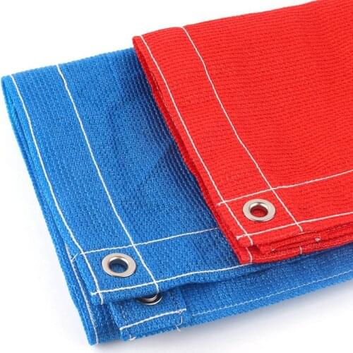 Customize Thicken Anti-UV Blue Red Sun Shade Net Garden Sunscreen Balcony Terrace Safety Privacy Net Home Canopy Sunshade Nets