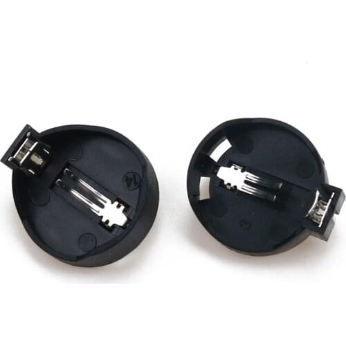 YuXi 100PCS CR2025 Battery Button Cell Holder Socket Case CR2032 battery holder 2032